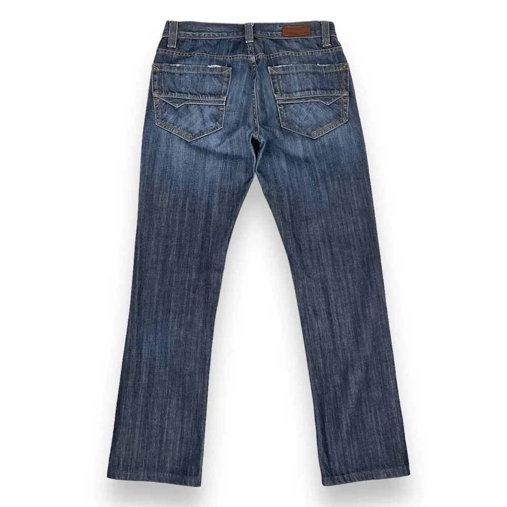 Doctrine Jeans Men 30 (ACTUAL 30x29.5) Blue Straight Denim D7060 USA‎
